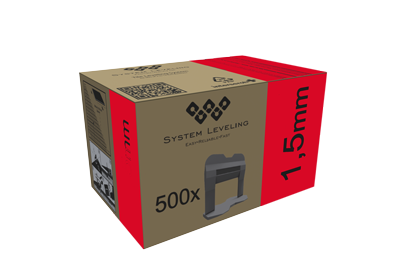 Spone za nivelisanje pločica 1,5mm - za profesionalno postavljanje pločica