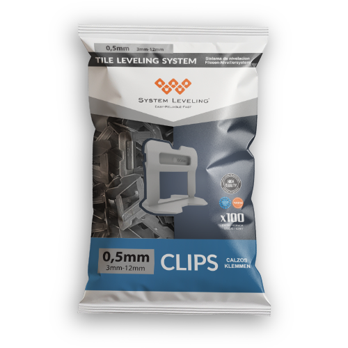 Spone za nivelisanje pločica 0,5mm - za profesionalno postavljanje pločica