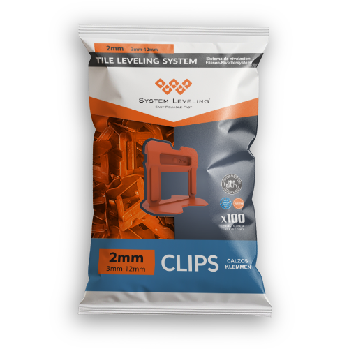 Spone za nivelisanje pločica 2mm - za profesionalno postavljanje pločica