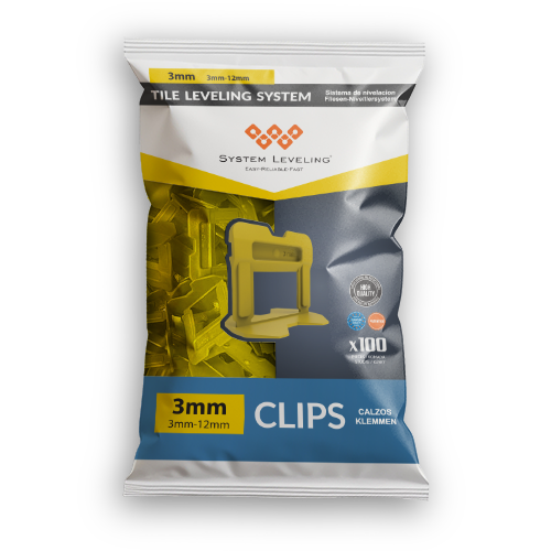 Spone za nivelisanje pločica 3mm - profesionalno postavljanje pločica