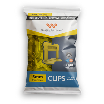 compare product Spone za nivelisanje pločica 3mm - profesionalno postavljanje pločica