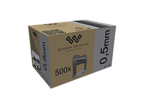 Spone za nivelisanje pločica 0,5mm - za profesionalno postavljanje pločica