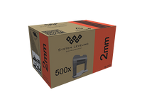 Spone za nivelisanje pločica 2mm - za profesionalno postavljanje pločica