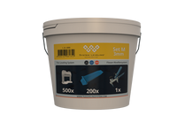 Komplet za nivelisanje pločica - set sa sponama 3mm, kajlama i kleštima