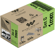 compare product Komplet za nivelisanje pločica - set sa sponama 1 mm, kajlama i kleštima