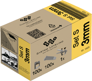 compare product Komplet za nivelisanje pločica - set sa sponama 3mm, kajlama i kleštima