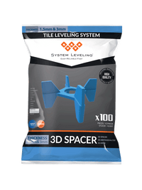 3D krstić za pločice – poprečne spone za savršene uglove pločica (1,5 mm и 3 mm)