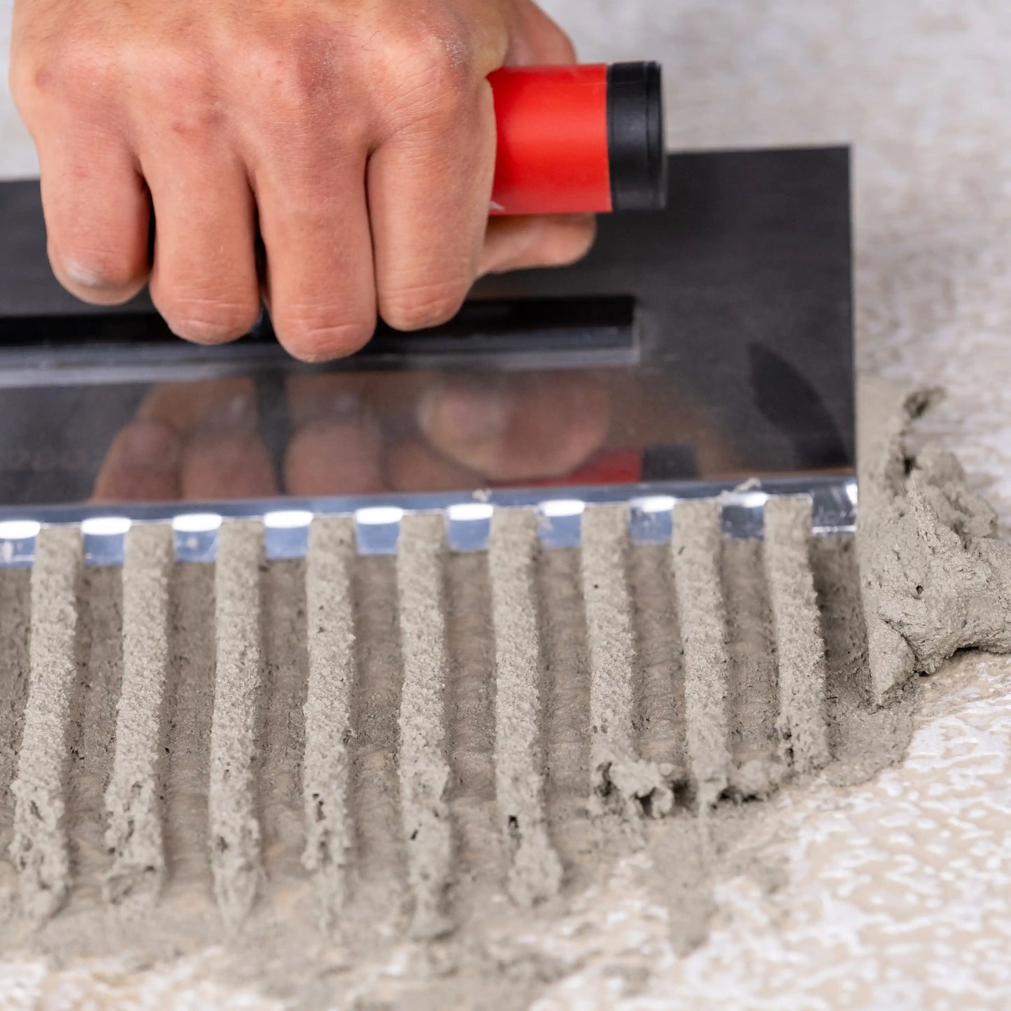 E1089 Gleterica od nerđajućeg čelika sa ergonomskom drškom