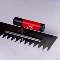 E1015 Gleterica od nerđajućeg čelika sa pločom 110x280 mm za precizno postavljanje pločica