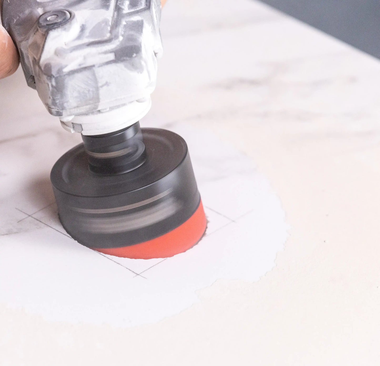 E1065 Dvobojna matrična dijamantska burgija za precizno sečenje pločica