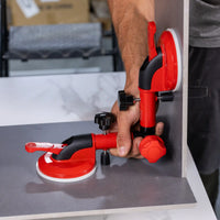 E1003 Ugaona usisna čaša – vertikalno opterećenje 100 kg, aluminijumsko telo visoke izdržljivosti