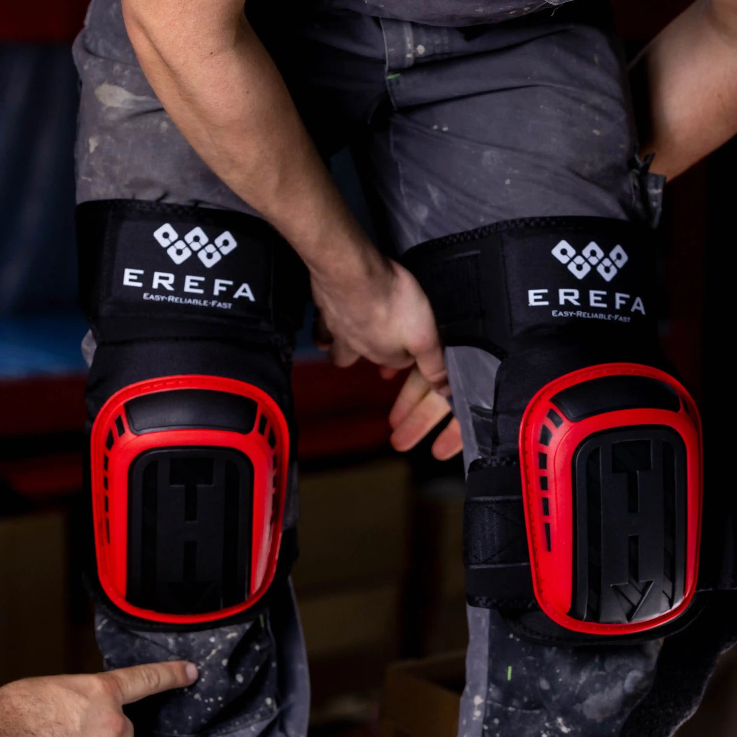 E1063 Profesionalni štitnici za kolena od izdržljivog neoprena i EVA pene za udobnost