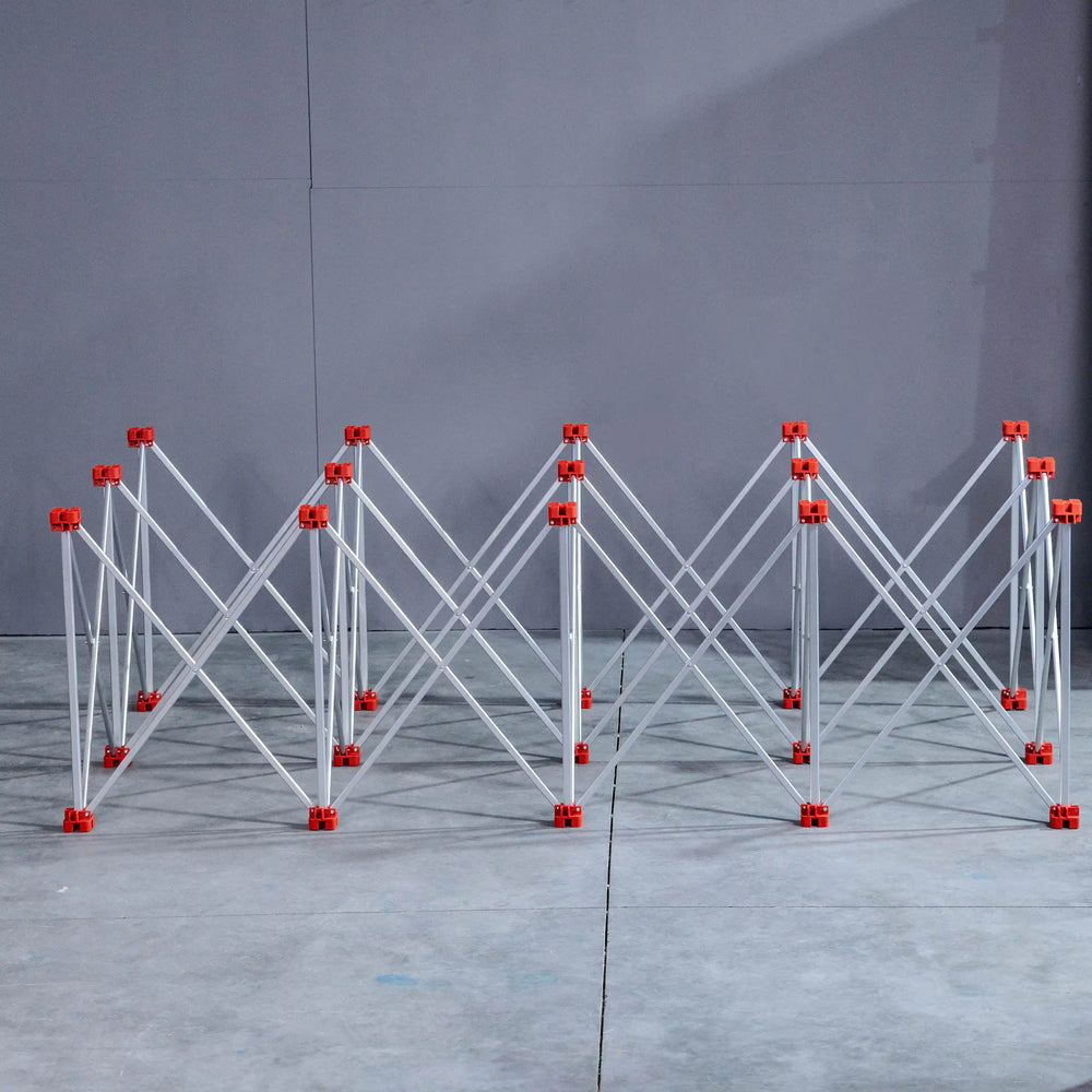 E2010 Čelični sto sa 15 nogu za ploče – nosivost do 1000 kg