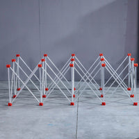 E2010 Čelični sto sa 15 nogu za ploče – nosivost do 1000 kg