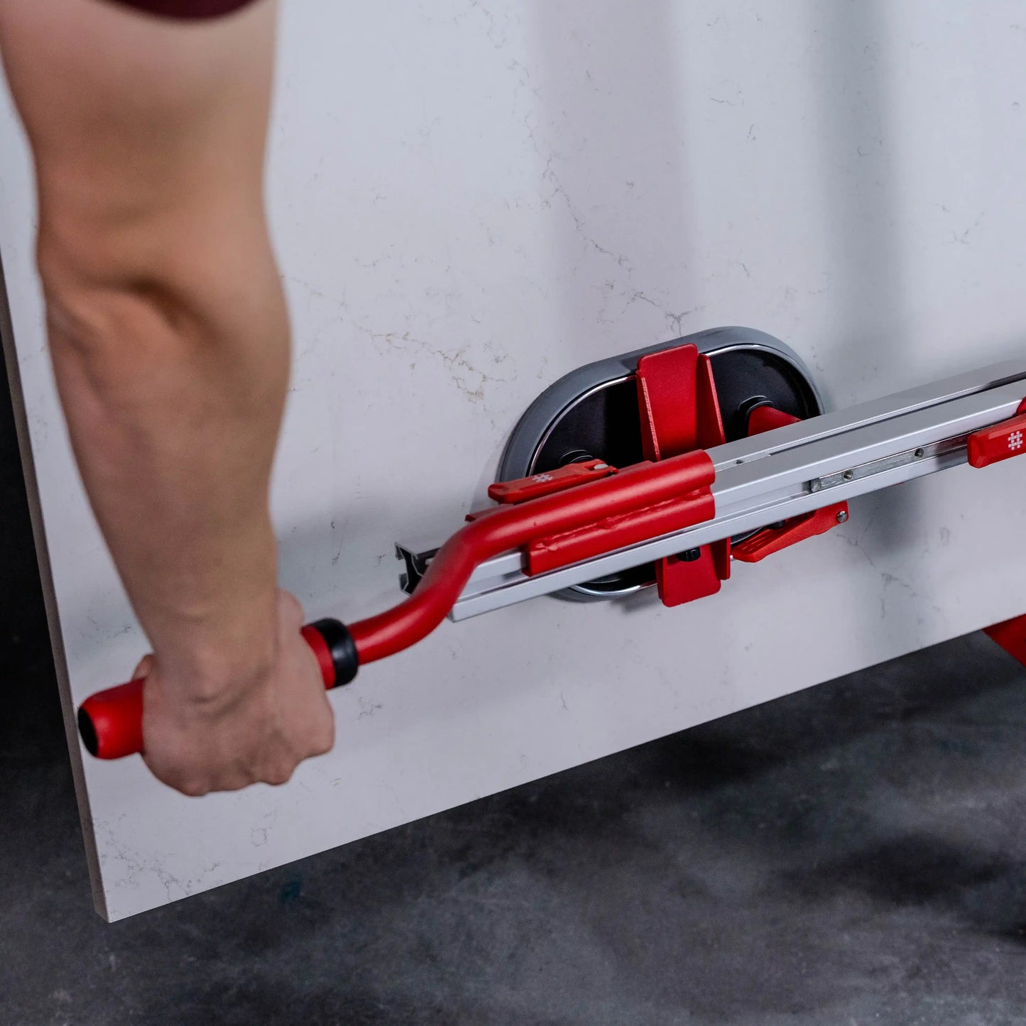 E4001 Profesionalni nosač ploča sa aluminijumskom vakuum čašom i LCD ekranom