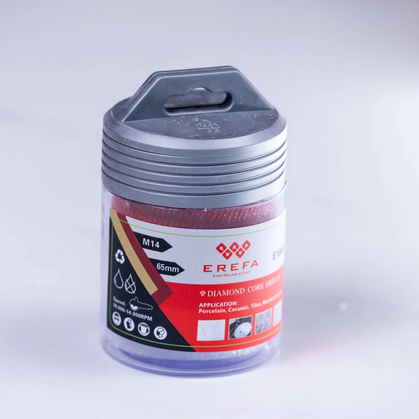 E1065 Dvobojna matrična dijamantska burgija za precizno sečenje pločica