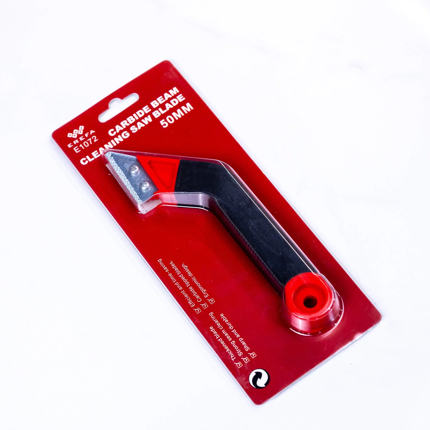 E1072 Nož za čišćenje od nerđajućeg čelika sa ergonomskim drškom za precizan rad sa fugama