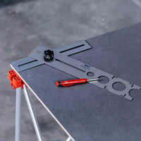 E2018 Čelični sto sa šest nogu za precizno poravnanje i maksimalnu stabilnost